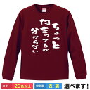 おもしろTシャツ ちょっと何言ってるのかわからない 無地 メンズ レディース ギフト プレゼント サンドウィッチマン