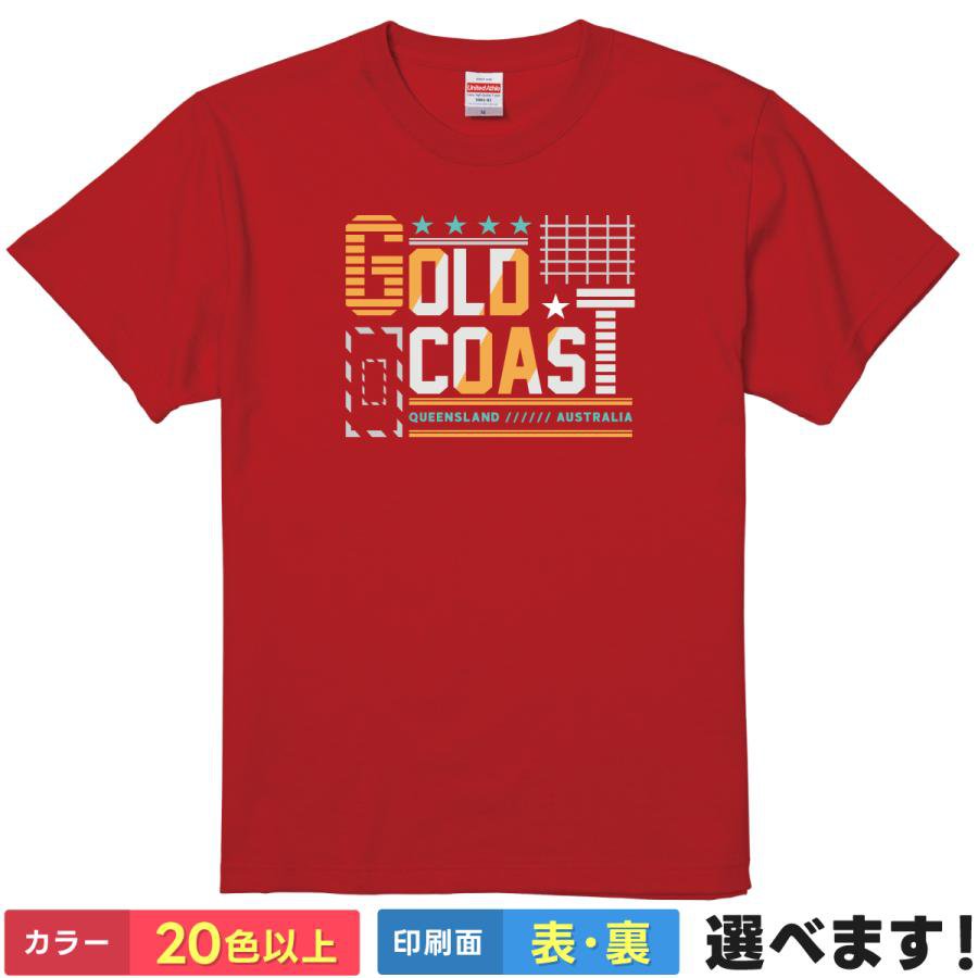 おもしろTシャツ ゴールドコースト メンズ レディース キッズ ゴールドコーストTシャツ Gold Coast