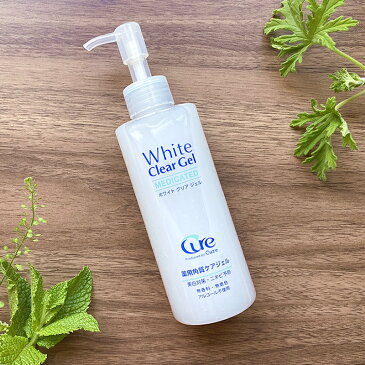 ピーリング ホワイトクリアジェル200g Product by Cure 薬用角質ケアジェル White Clear Gel 医薬部外品 美白 大人の毛穴ケア たるみ毛穴 角質取り 角質ジェル 保湿 ゲル しみ シミ そばかす くすみ ニキビ対策 ゴマージュ