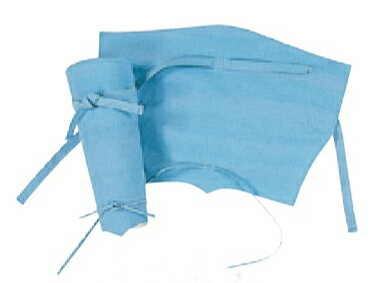 脚絆　浅葱色(あさぎ)