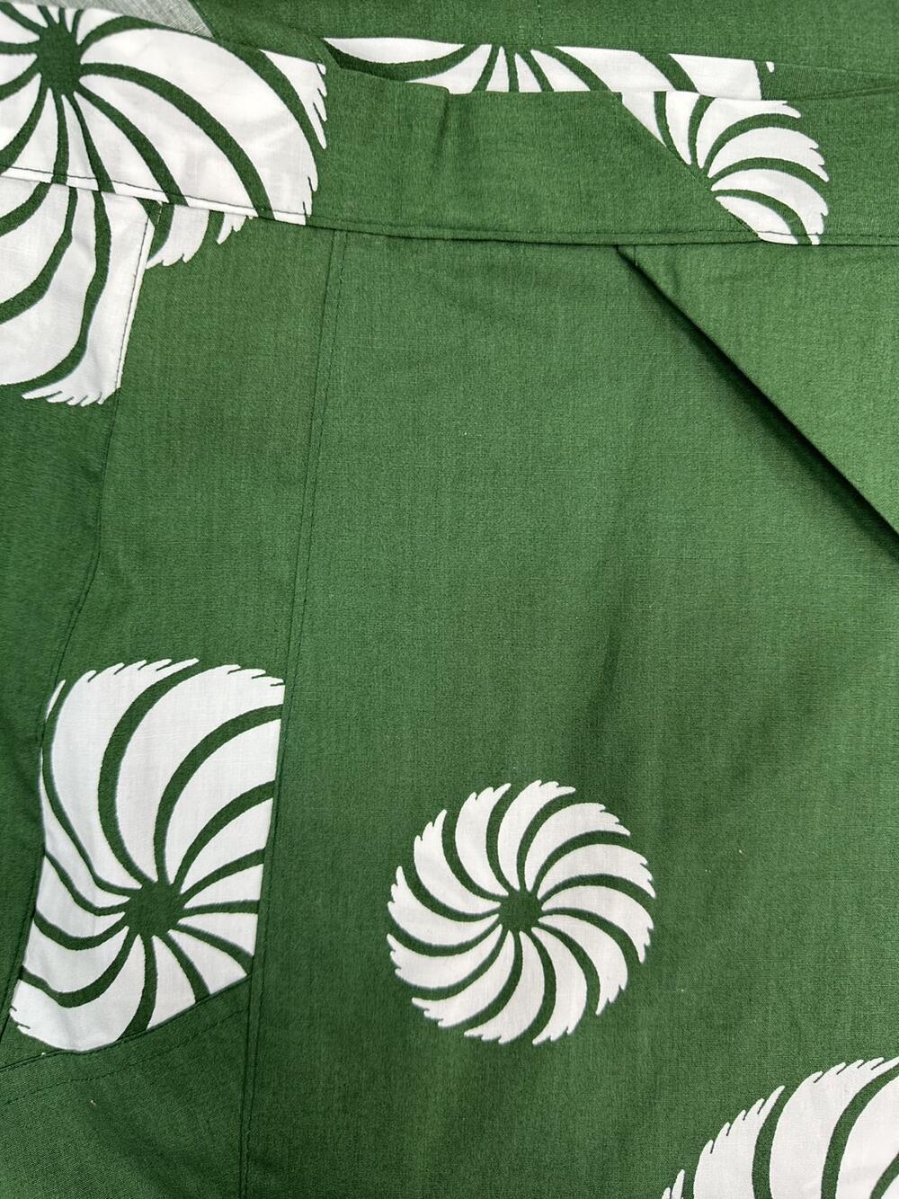 股引 大人用【獅子毛】濃緑［ししげ またびき ももひき 納得楽天価格 通販 祭り 神楽 獅子舞 鯉口シャツ お祭り用品 祭り衣装 衣装 作業着 ユニフォーム 居酒屋 飲食店 男性 女性］