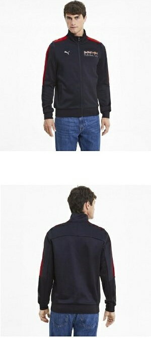 送料無料　ラッピング無料PUMA プーマ 別注Redbull レッドブルレーシング トラックジャケットブルゾン ネイビー Mご注文頂いた即日発送翌日お届け【楽ギフ_包装選択】【あす楽対応】