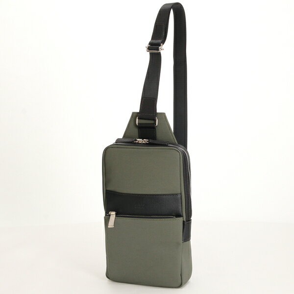 TAKEO KIKUCHIタケオキクチ定価2,2万 ショルダーバッグ本革 斜め掛け撥水加工 カーキご注文頂いた即日発送翌日お届け