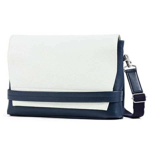 IS/IT ISIT イズイット日本製 定価1,9万2WAYバッグショルダーバッグクラッチバッグネイビー×ホワイトご注文頂いた即日発送翌日お届け