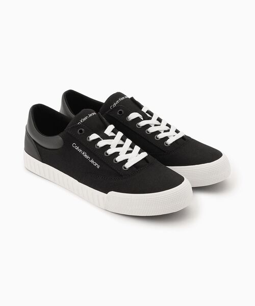 CALVIN KLEIN JEANSカルバンクラインジーンズローカットスニーカー26cm ブラックご注文頂いた即日発送翌日お届け