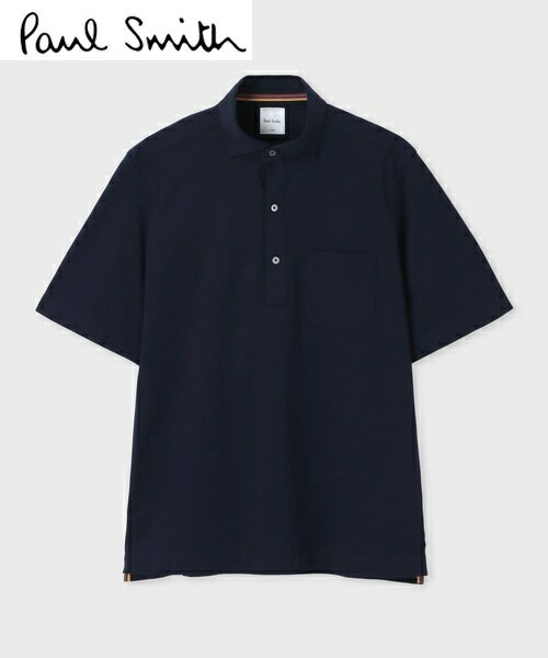 定価1,7万 Paul smith ポールスミスボタンダウン ポロシャツネイビー XLサイズご注文頂いた即日発送翌日お届け