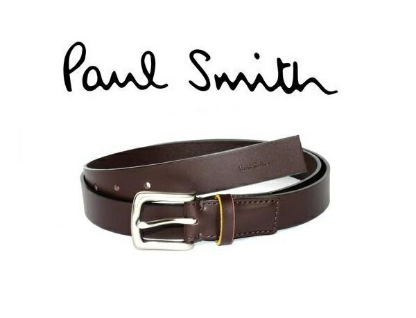 Paul smith ポールスミス牛革 レザーベルト日本製 ブラウンフリーサイズご注文頂いた即日発送翌日お届け