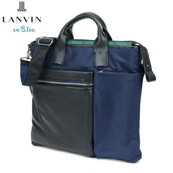 Rakuten - LANVIN en Bleuランバンオンブルー定価2,9万 2WAYバッグトートバッグ ショルダーバッグネイビーご注文頂いた即日発送翌日お届け