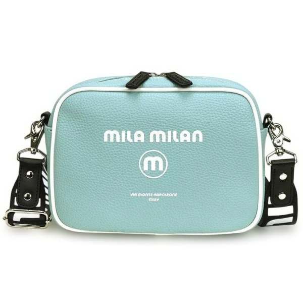 Rakuten - mila milan ミラ ミラン定価1,3万 ショルダーバッグユニセックスデザインライトブルーご注文頂いた即日発送翌日お届け