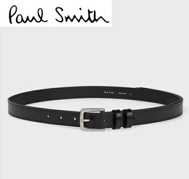 Rakuten - Paul smith ポールスミス定価25,200牛革 レザーベルト日本製 ブラックMサイズご注文頂いた即日発送翌日お届け