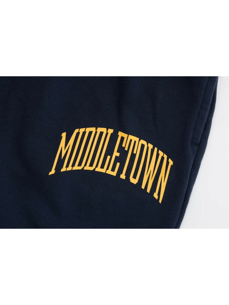 メンズカジュアルパンツ ショートパンツ Champion　カレッジスウェットパンツ ネイビー 3L 4L 5L 綿 ポリエステル 夏