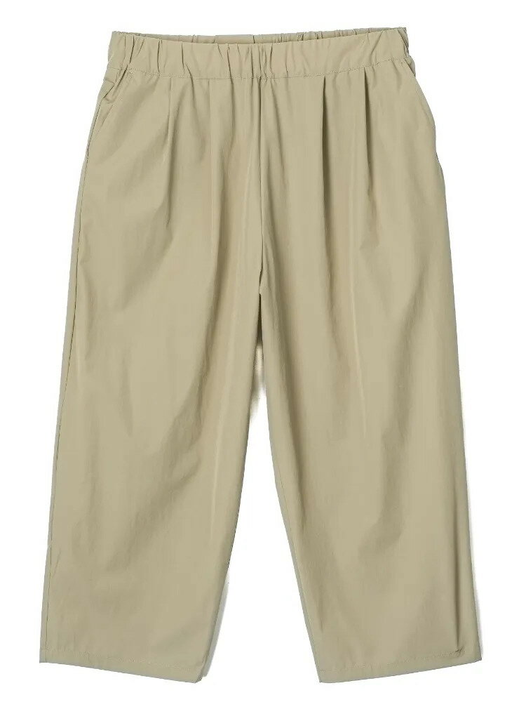 大きいサイズ レディースパンツ その他 Viola ナイロンストレッチタックコクーンパンツ ベージュ 3L 4L 5L 6L ナイロン ポリウレタン 夏 大きいサイズの店 フォーエル