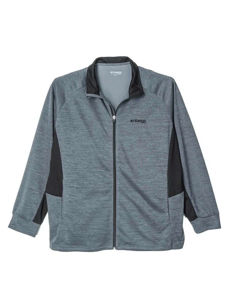 メンズカジュアルインナー カット長袖その他 Kaepaカチオンジャケット C.グレー 3L 4L 5L 6L ポリエステル 秋 大きいサイズの店 フォーエル