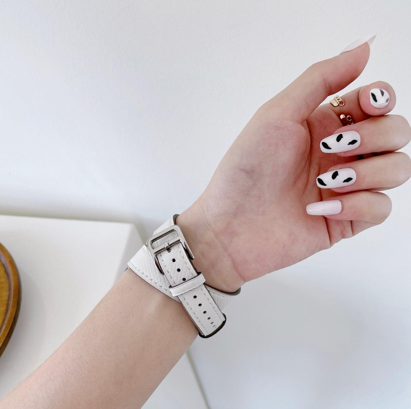 ★人気★【バンド単品】 シュリンク アトラージュ 本革 ダブルツアー バンド