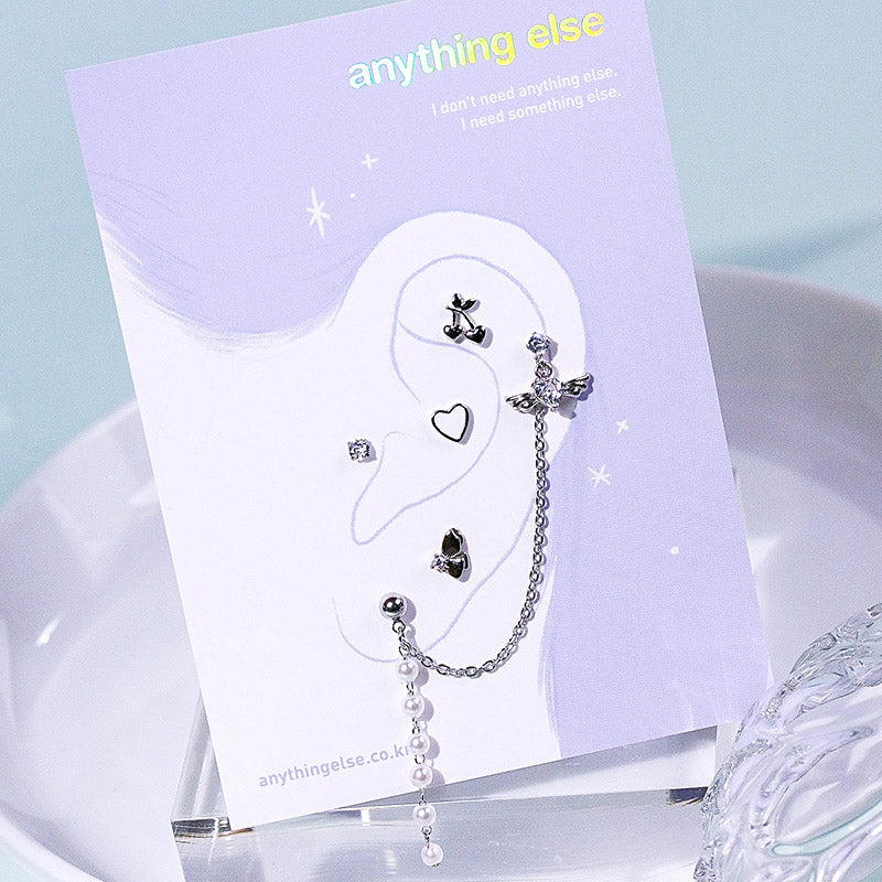 シリーシリーラブボディピアス キャッチ ボディピアス キャッチ ピアッシング 軟骨ピアス 16G 軟骨ピアス SET