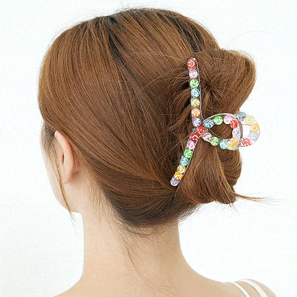 Rakuten - ハッピースマイルヘアクリップ