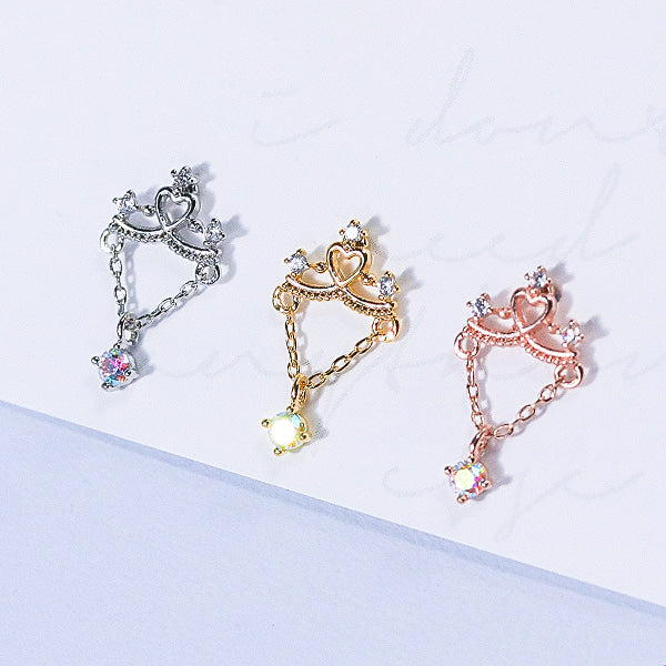 クラウン(ピアス/ボディピアス キャッチ ボディピアス キャッチ ピアッシング 軟骨...