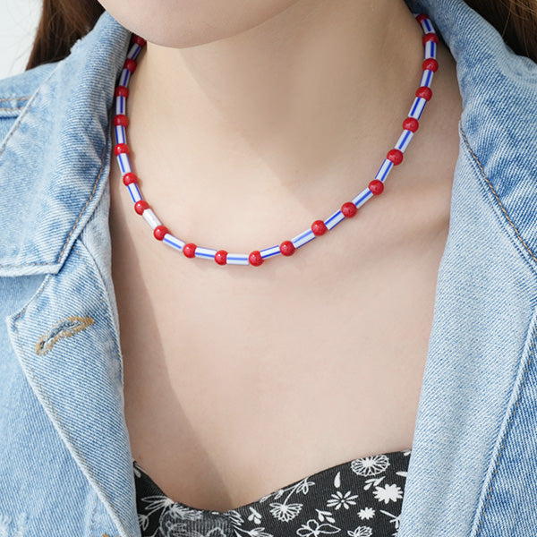 ストロボネックレス