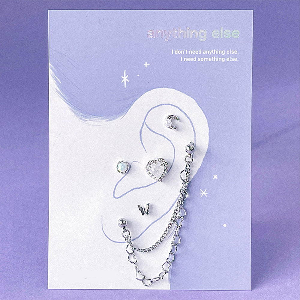 Rakuten - Melody SET(ピアス/ボディピアス キャッチ ボディピアス キャッチ ピアッシング 軟骨ピアス 16G 軟骨ピアス)