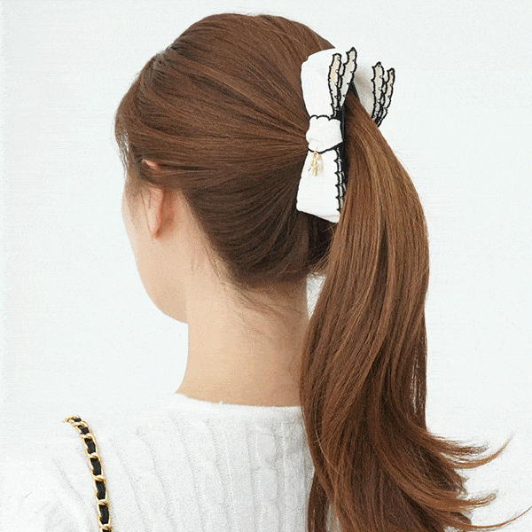 Rakuten - White&Blackバナナクリップ