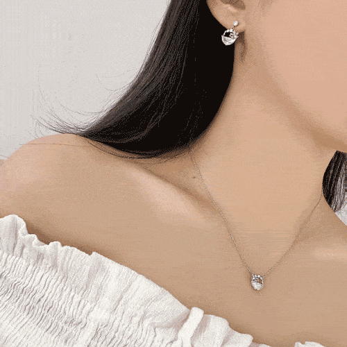 Ocean ピアス & ネックレス