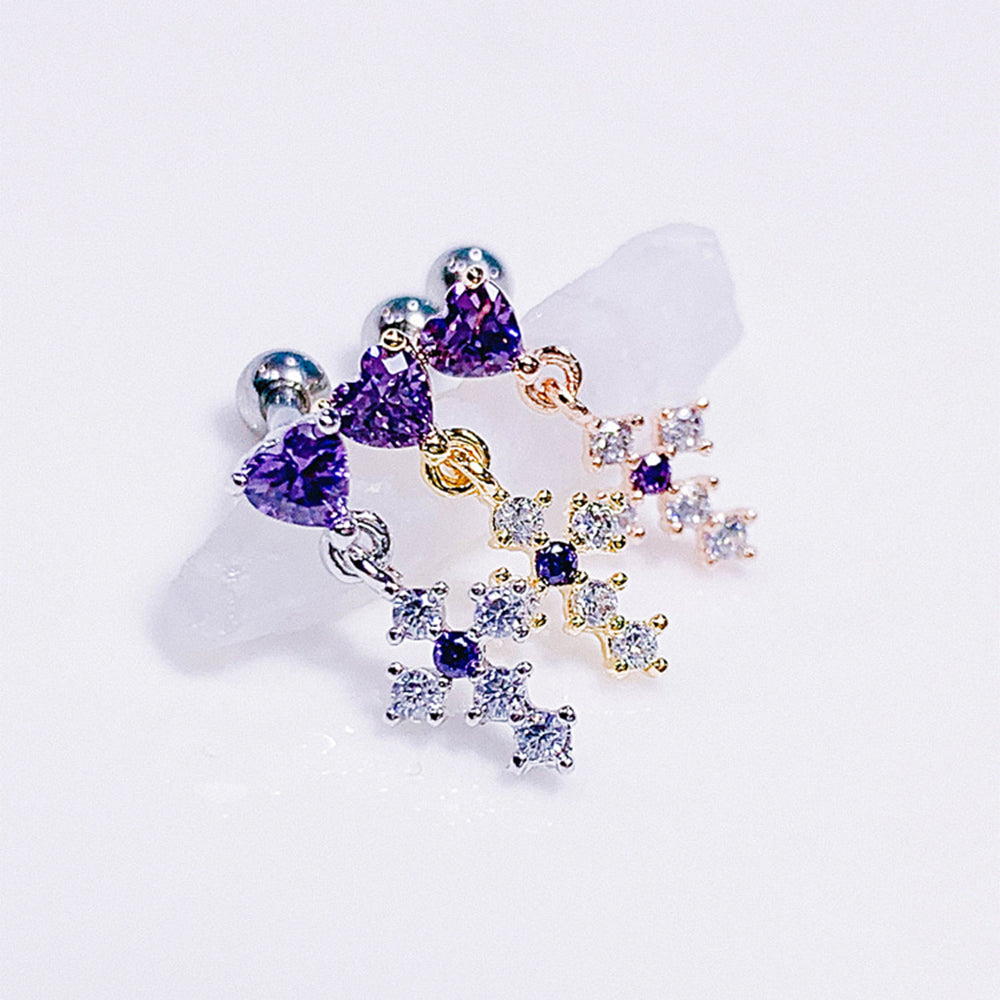 楽天4MiLiVIOLET Faith （ピアス/ボディピアス キャッチ ボディピアス キャッチ ピアッシング 軟骨ピアス 16G 軟骨ピアス）