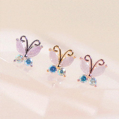 Rakuten - Farfalla Butterfly ボディピアス キャッチ ボディピアス キャッチ ピアッシング 軟骨ピアス 16G 軟骨ピアス