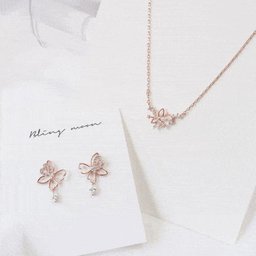 Rakuten - Ranon Flower ピアス&ネックレス