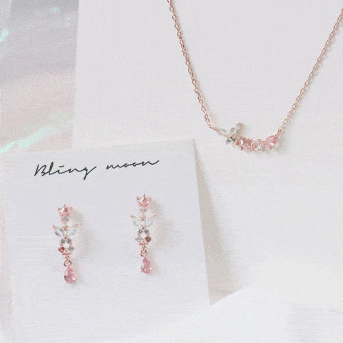 Rakuten - Mini Roche ピアス&ネックレス