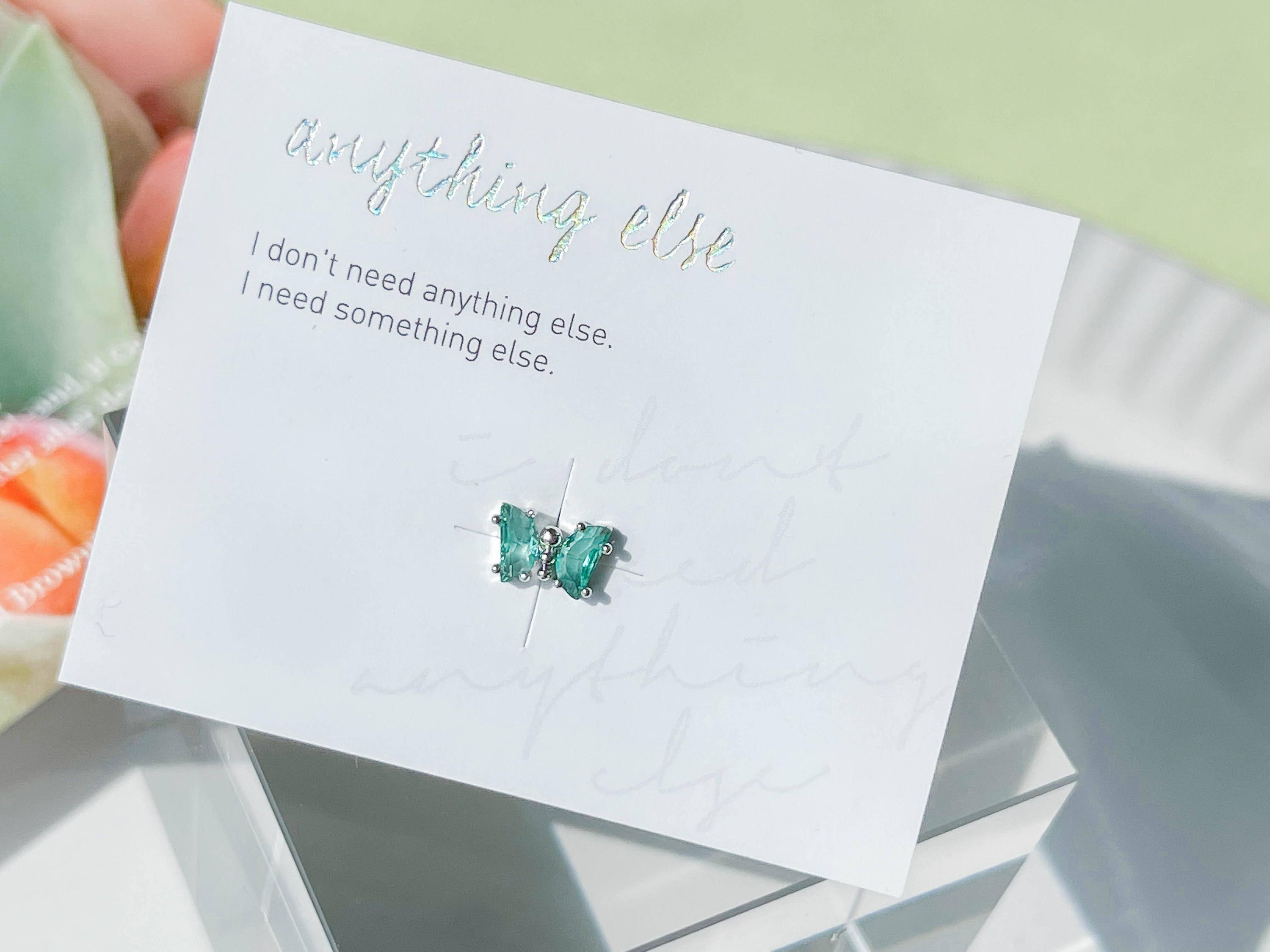 GREEN Narcissus (ピアス/ボディピアス キャッチ ボディピアス キャッチ ピアッシング 軟骨ピアス 16G 軟骨ピアス)