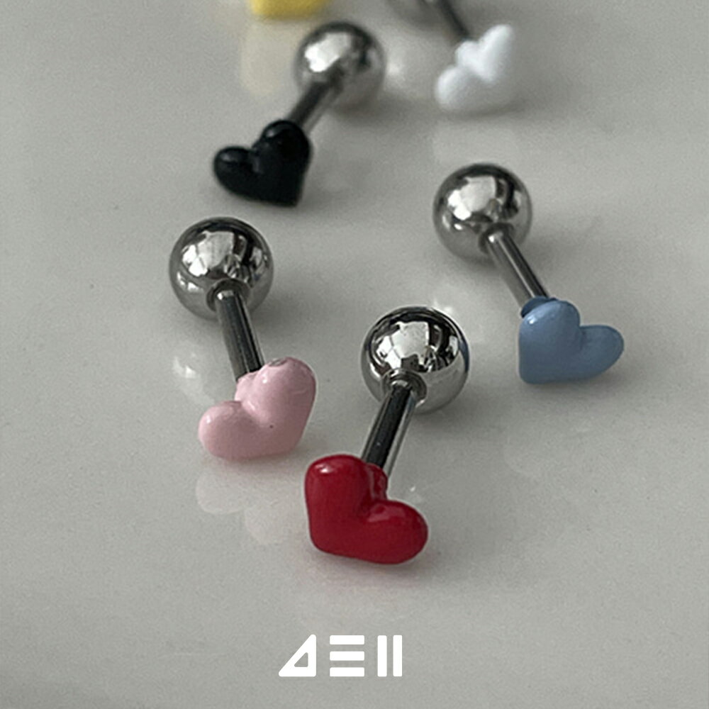 [サージカル]スイートハート (7Color) 16G ボディピアス キャッチ サージカル 女性...