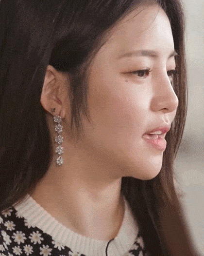 Loving Flower Silver ピアス