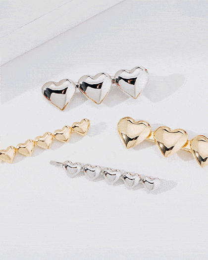 Heart racing bobby ヘアピン