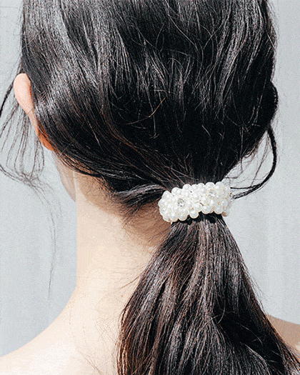 Rakuten - Mini Pearl ヘアゴム