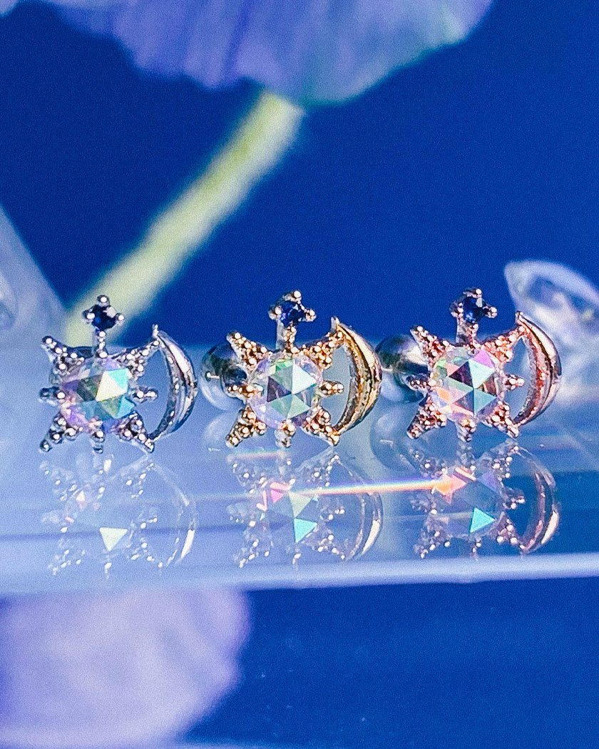 Rakuten - Day and Night (ピアス/ボディピアス キャッチ ボディピアス キャッチ ピアッシング 軟骨ピアス 16G 軟骨ピアス)