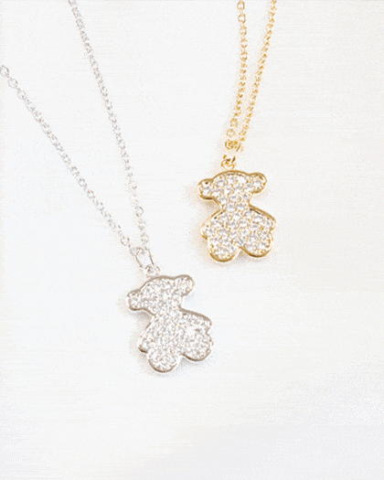Rakuten - Cubic Bear ネックレス