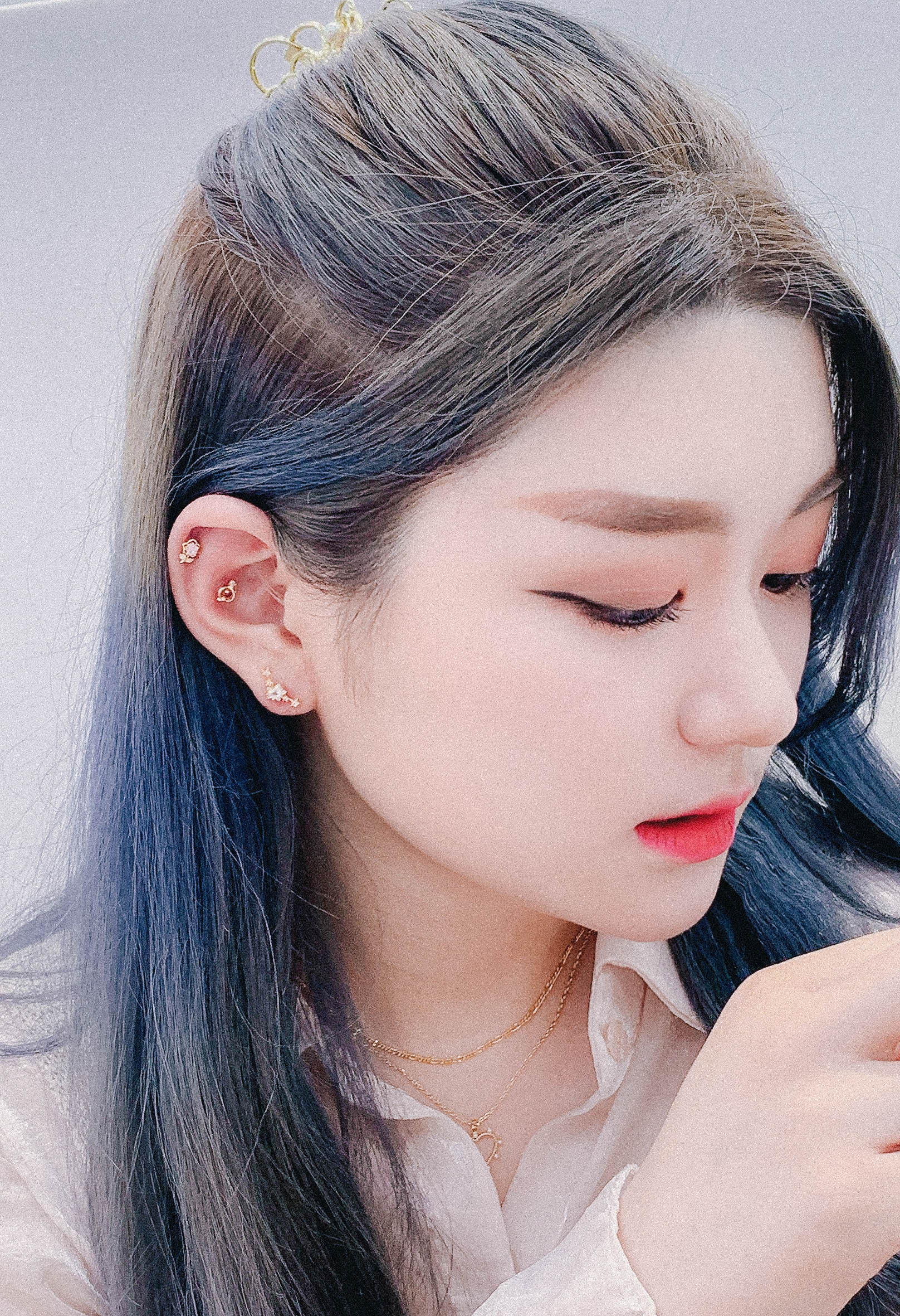 Floria (ピアス/ボディピアス キャッチ ボディピアス キャッチ ピアッシング 軟骨ピアス 16G 軟骨ピアス)