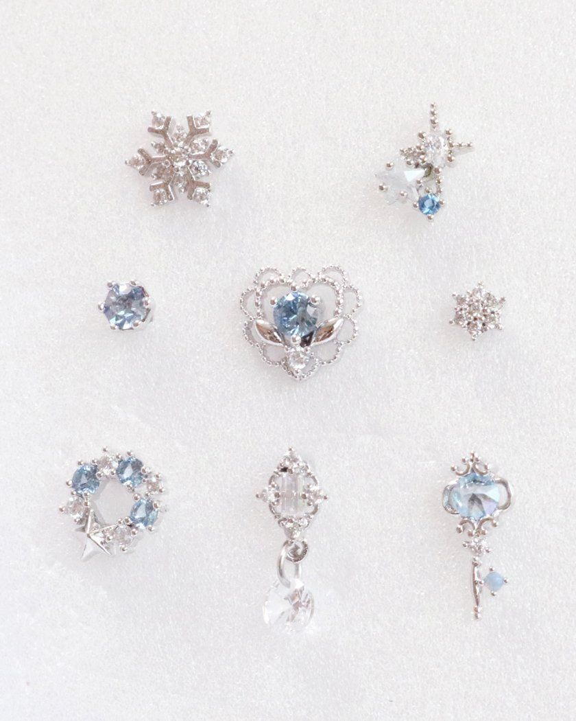 Rakuten - ウインター・ボディピアス キャッチ ボディピアス キャッチ ピアッシング 軟骨ピアス 16G 軟骨ピアス