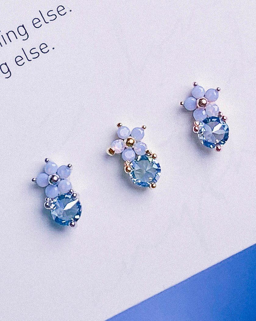 BLUE Hubble (ピアス/ボディピアス キャッチ ボディピアス キャッチ ピアッシング 軟骨ピアス 16G 軟骨ピアス)