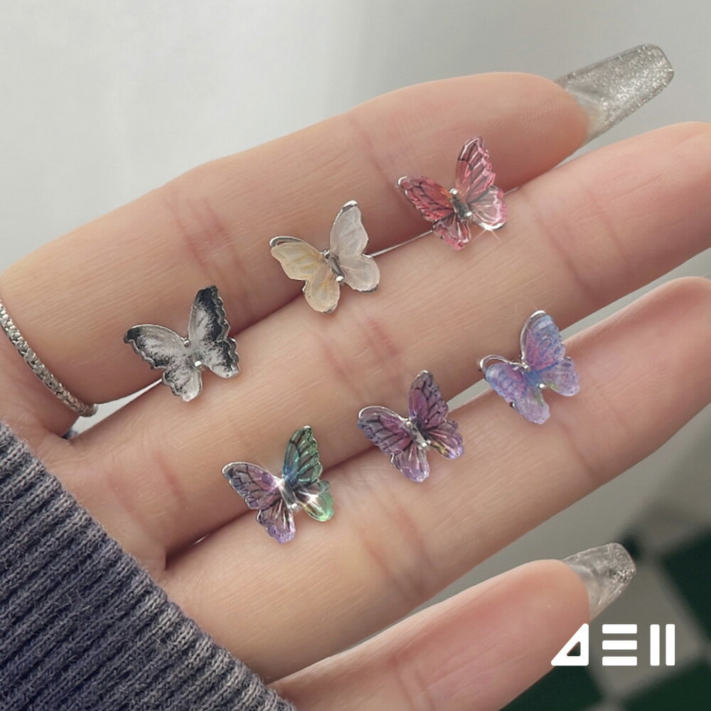 [サージカル] シェドウ 蝶 16G ピアス変更 ボディピアス キャッチ ピアッシング 軟骨ピアス 16G サージカル 女性 誕生日プレゼント 女友達 ギフト 金属アレルギー 対応