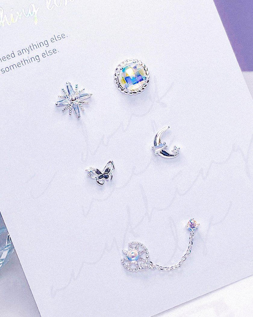 時間じかけのタイム SET(ピアス/ボディピアス キャッチ ボディピアス キャッチ ピアッシング 軟骨ピアス 16G 軟骨ピアス)