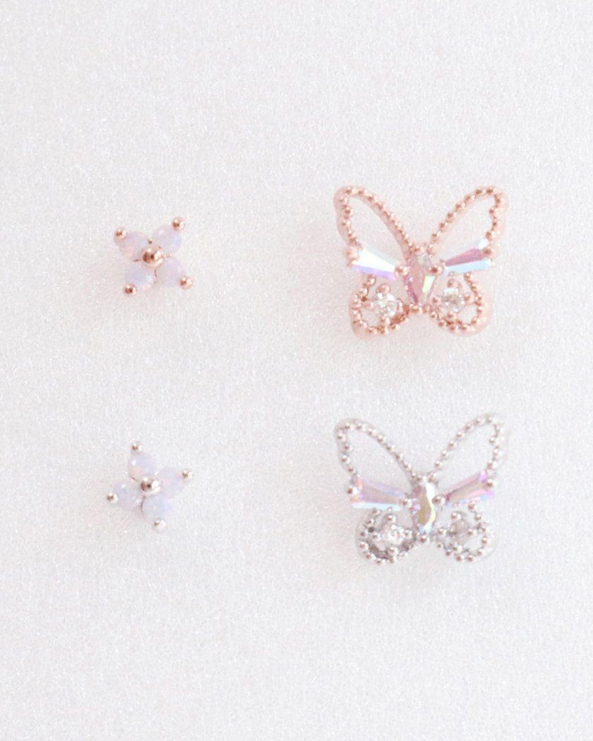 Rakuten - キュービックナビボディピアス キャッチ ボディピアス キャッチ ピアッシング 軟骨ピアス 16G 軟骨ピアス