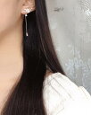 Fog flower earring (2 color)