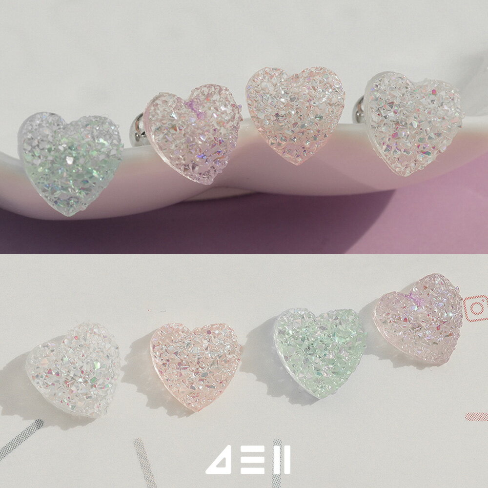 Rakuten - [サージカル]ハートシュガー パール キャンディー (4Color) 16G ボディピアス 16G サージカル 女性 誕生日プレゼント 女友達 ギフト 金属アレルギー 対応