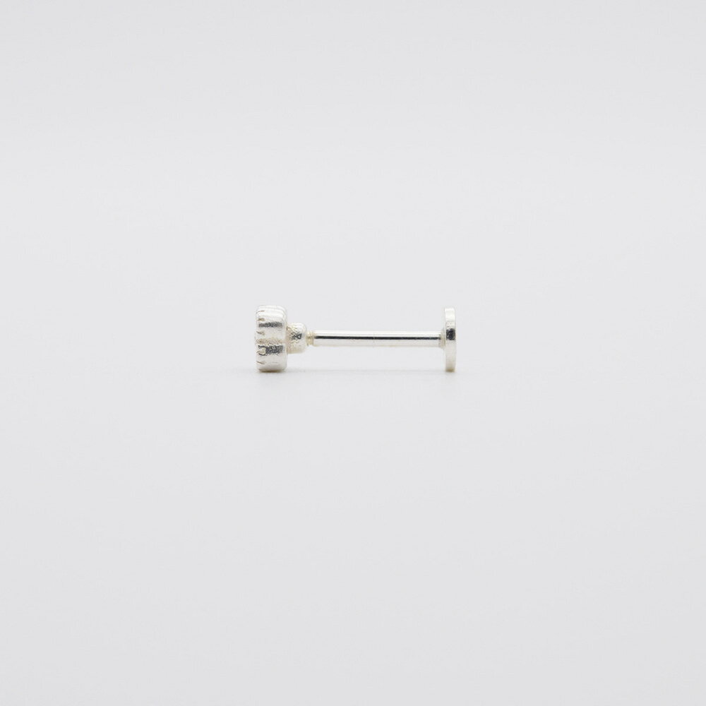 [925 Silver]カラー 四葉花 ラブレットピアス (6Color) 20G ボディピアス キャッチ ピアッシング 軟骨ピアス 16G 女性 誕生日プレゼント 女友達 ギフト 金属アレルギー 対応