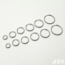 サージカルスチールリングピアス サージカル 女性 誕生日プレゼント 女友達 ギフト 金属アレルギー 対応 内径8mm 10mm 12mm