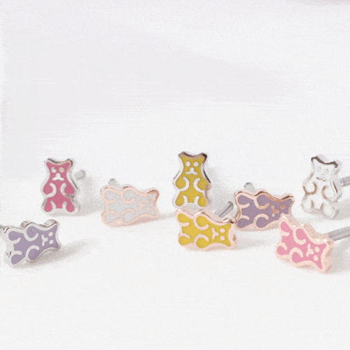 Rakuten - Baby Bear(ピアス/ボディピアス キャッチ ボディピアス キャッチ ピアッシング 軟骨ピアス 16G 軟骨ピアス)