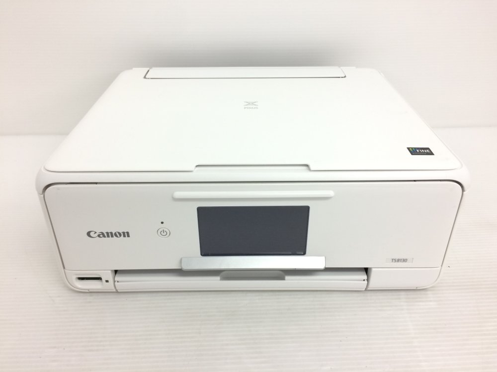 【中古】キヤノン インクジェット複合機TS8130 WHITE PIXUSTS8130WH
