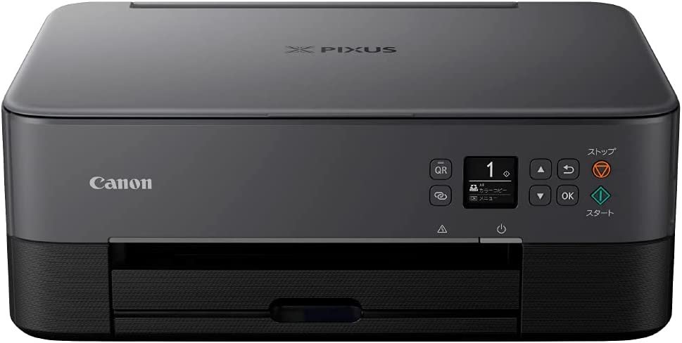 【中古】キヤノン Canon プリンター A4インクジェット複合機 PIXUS TS5430 ブラック 2021年モデル対応インクBC-360/361シリーズ