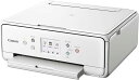 【中古】キヤノン インクジェット複合機TS6130 WHITE PIXUSTS6130WH